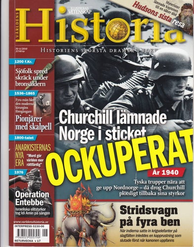 Världens Historia #6, 2010 / Bra skick