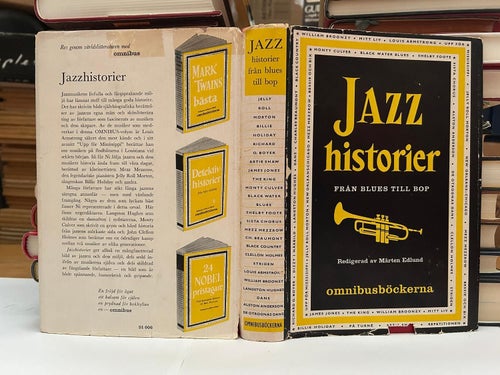 Jazzhistorier från blues till bop av Mårten Edlund, Very Good plus