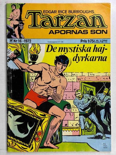 Tarzan - 1972:16 VG-FN