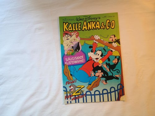 Kalle Anka nr 41 1985 - Bilaga: Självlysande Klistermärke