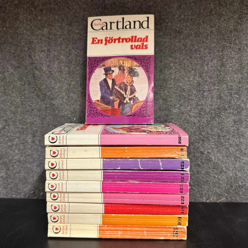 10 st. Barbara Cartland - Bokpaket