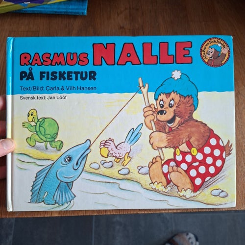 Rasmus Nalle på fisketur, Carla & Vilh Hansen, 1978