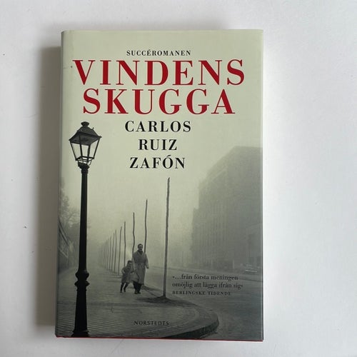 VINDENS SKUGGA - Carlos Ruiz Zafón