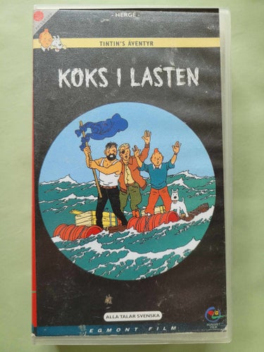 Tintin - Koks i lasten - VHS