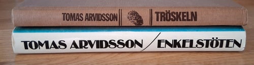 Bokpaket av Tomas Arvidsson Tröskeln 1979/ Enkelstöten 1976