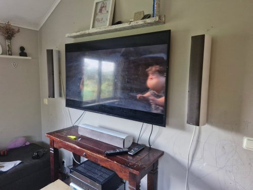 3x LCR AUDIO PRO CINEMA C4 - STORA VÄGGHÖGTALARE MED FYSIK.