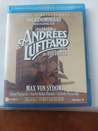 DVD Blue Ray Andres luftfärd