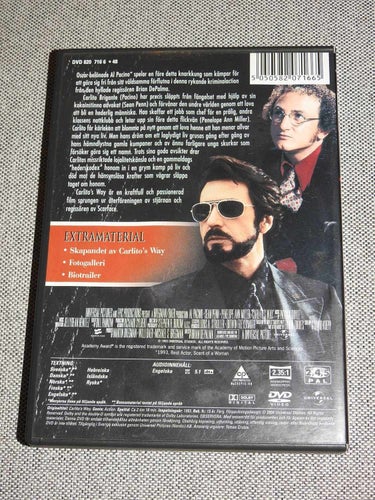 Carlito's Way- Al Pacino (Sean Penn, Penelope Ann Miller)