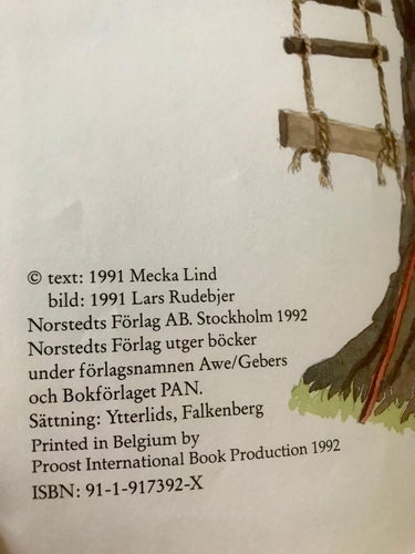 HÅLL I BLÖJAN! Mecka Lind Lars Rudebjer 1992