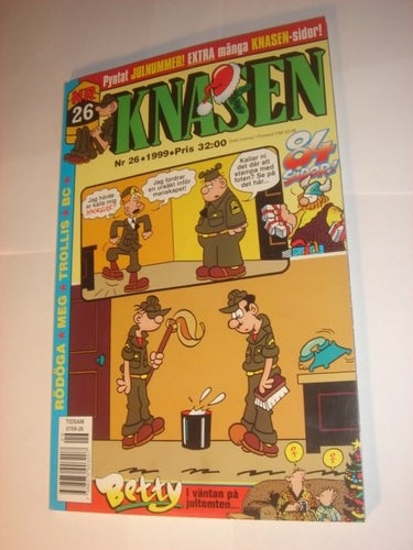 KNASEN (svensk) NY OLÄST Nr 26 1999 TJOCKT