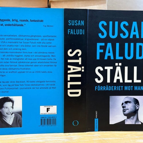 Ställd förräderiet mot mannen av Susan Faludi, bok, Very good plus