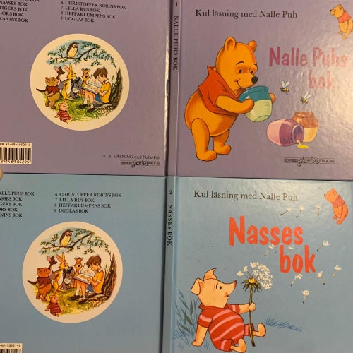 Två böcker: Nalle Puhs Bok och Nasses Bok, Rosemary Garland,