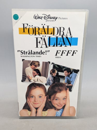 Disney Föräldrafällan - Svensk text - VHS