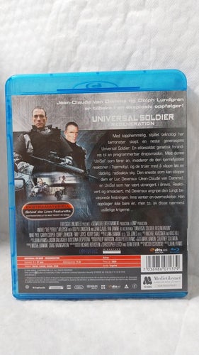Universal Soldier: Regeneration Blu-Ray (Norsk utgåva / Svensk text)