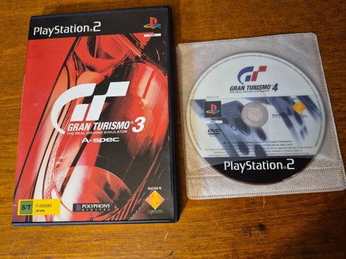 Gran Turismo 3 A-Spec & Gran Turismo 4 PlayStation 2