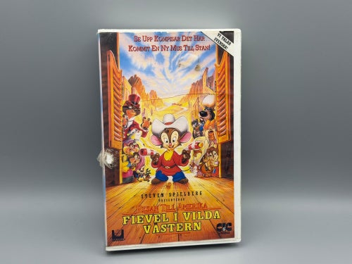 Fievel i Vilda Västern - VHS - FD HYRKASSETT
