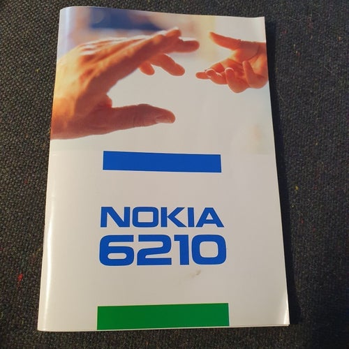Nokia 6210 Användarhandbok och CD skiva