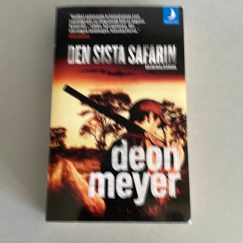 Den sista safarin av Deon Meyer, 2013 pocketbok
