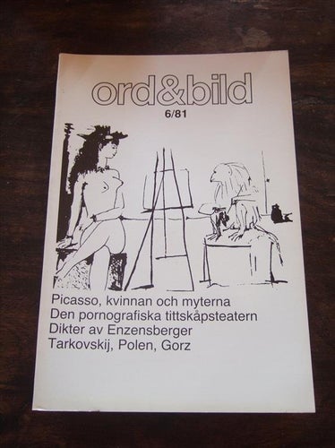 Ord & Bild / Nr 6 - 1981 (Jessica Kempe / Kurt Bartsch)