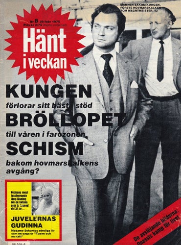 Hänt 1975-8 Schlager Tävling ABBA.Clark Olofsson.Greve Bonde