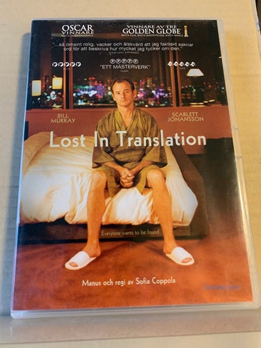 Lost in translation, dvd