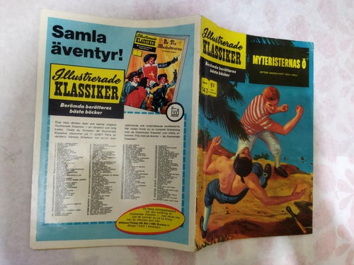 Illustrerade Klassiker nr 142 Myteristernas ö Efter Nordhoff och Hall. VG+