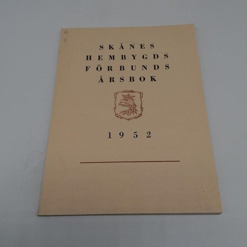 Skånes hembygdsförbunds årsbok 1952