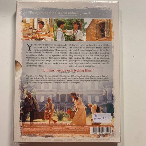 NYCKELN TILL PROVENCE II. DIGI DVD DRAMA -90. INPLASTAD