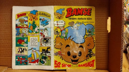 Bamse 1976 nr 10, Good plus