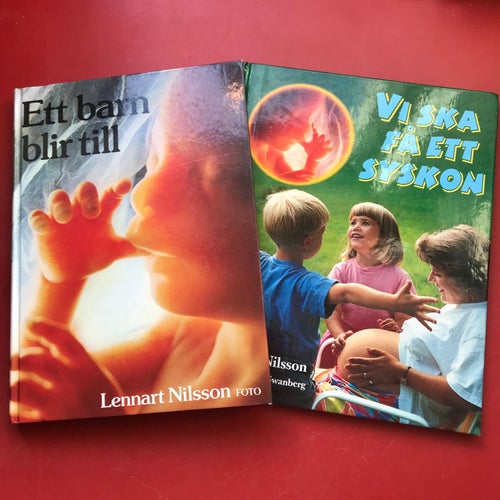 ETT BARN BLIR TILL + VI SKA FÅ ETT SYSKON av Lennart Nilsson