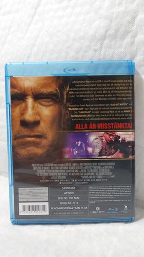 Sabotage Blu-ray