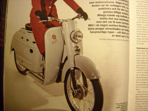 moped mc Skoter Scooter - Udda skotrar -