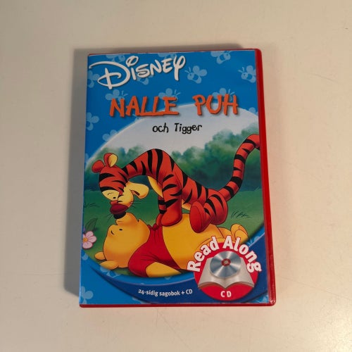 CD - lyssna & Läs. Disney - Nalle Puh och Tigger. Read Along. Cd + Bok. Ljudbok