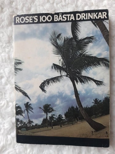 ROSE'S 100 BÄSTA DRINKAR reklambok