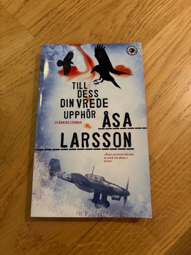 Till dess din vrede upphör av Åsa Larsson