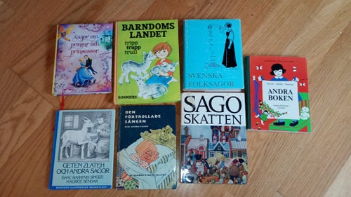 Sagobokspaket: Sagor om prinsar och prinsessor, Barndomslandet, Svenska