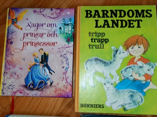 Sagobokspaket: Sagor om prinsar och prinsessor, Barndomslandet, Svenska