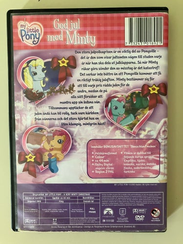 DVD: My Little Pony - God Jul med Minty