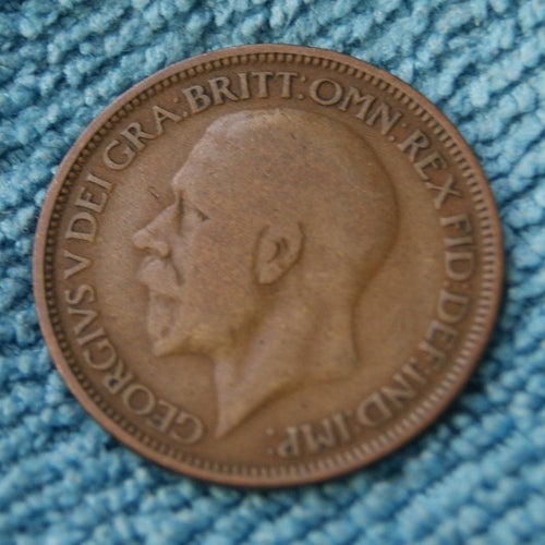 Storbritannien 1/2 penny 1927