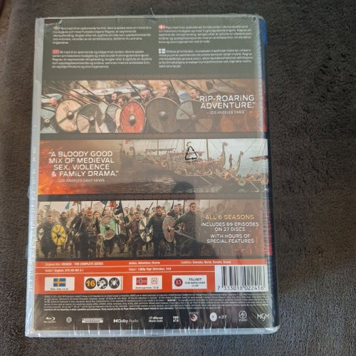 Vikings The Complete Series Blu-ray Disc