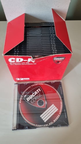Ducati Corse CD-R 80 minuter/700 MB 32x Speed Recordable CD