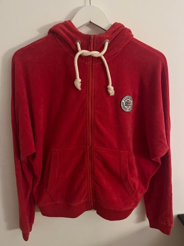 Lexington röd hoodie storlek S