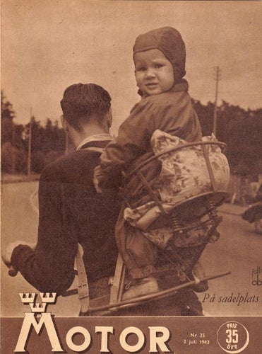 Motor 1943-25 Gengas Stort Bildreportage
