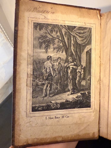 Bibelen eller den Heliga Skrift, Samuel Rumstedt, 1854 bibel Antik skinn