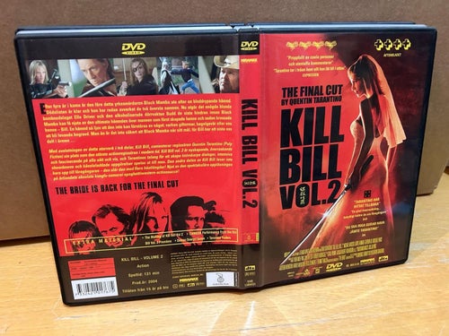 Kill Bill vol.2 Uma Thurman. DVD