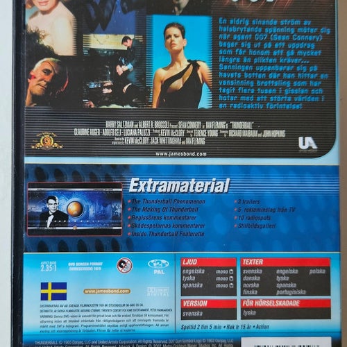 Åskbollen - Special 007 Edition DVD