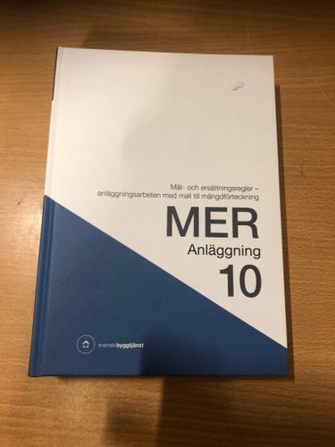 MER Anläggning 10 av Svensk Byggtjänst, 2011
