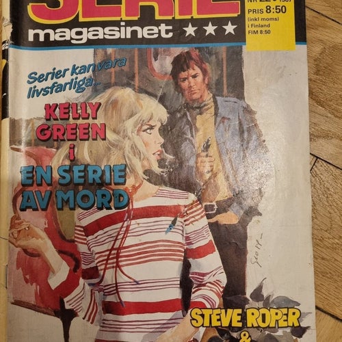Seriemagasinet nr 22, 1987 - comic comic serietidning serier tidning