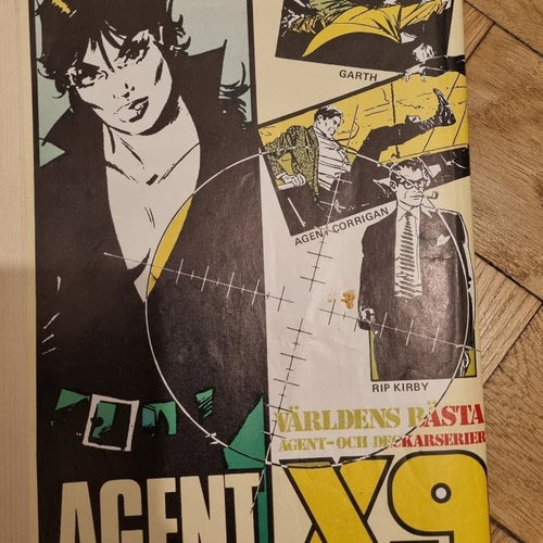 Seriemagasinet nr 22, 1987 - comic comic serietidning serier tidning
