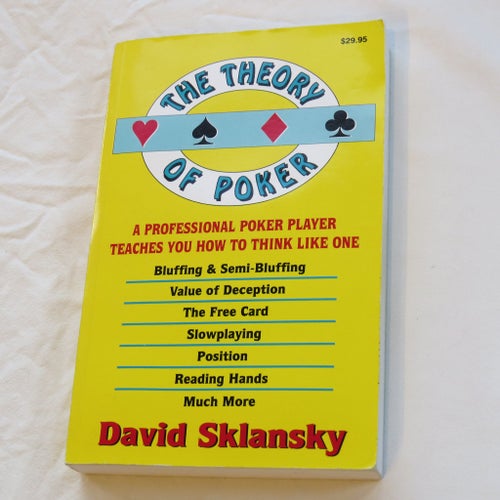 The Theory of Poker av David Sklansky